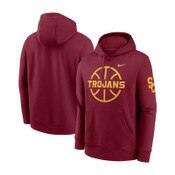 USC Trojans Men's Nike Cardinal Club Fleece Basketball Icon Pullover Hoodie